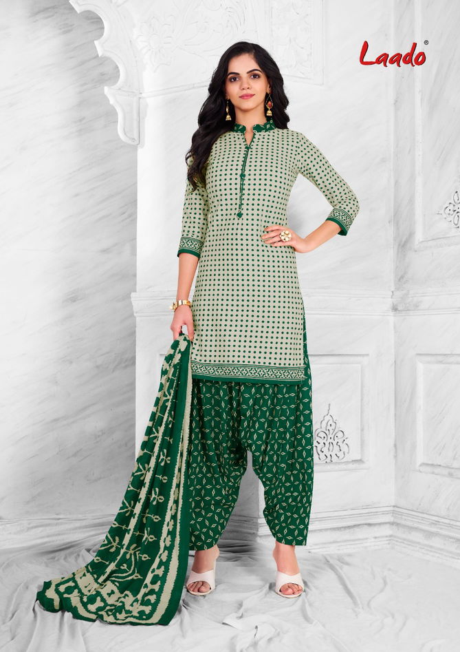 Laado Vol 65 Regular Wear Wholesale Printed Cotton Dress Material
